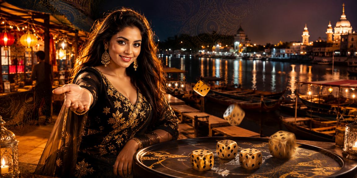 ময়মনসিংহের রাতের বাজারে ডাইস গেম জ্যাকপট উপভোগ করছেন খেলোয়াড়রা